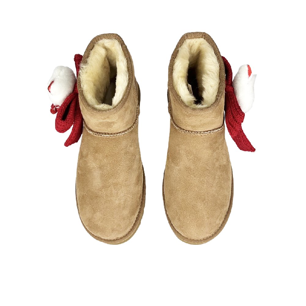 UGG CLASSIC MINI Warm And Wear-Resistant Short Snow Boots Women's Brown