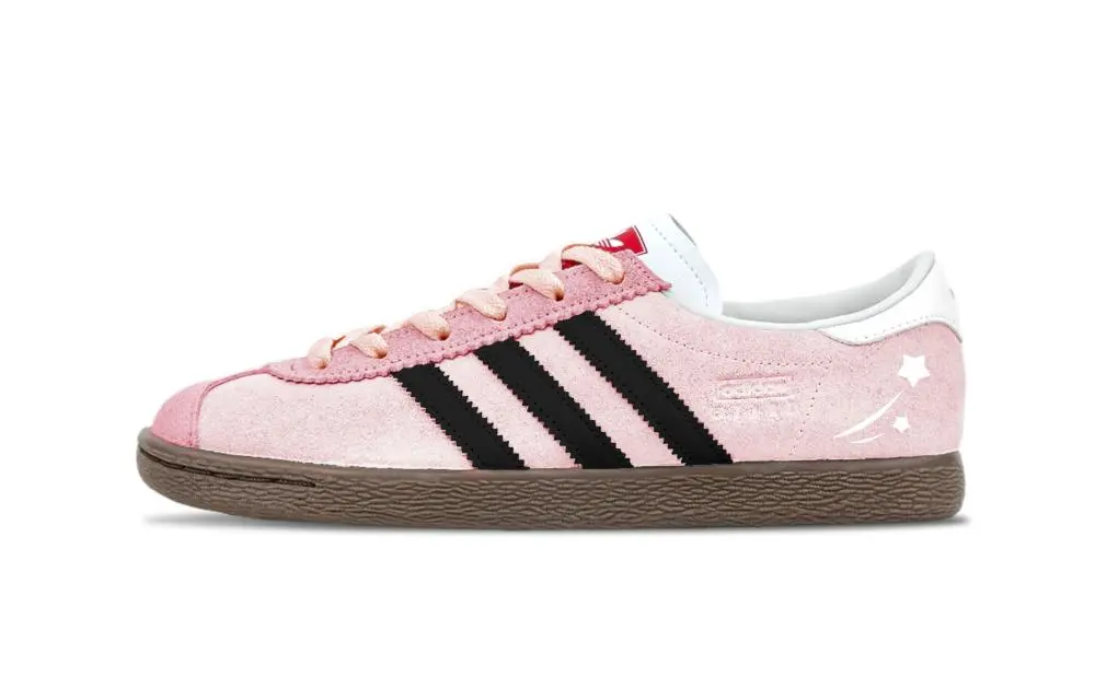 Adidas Originals Stadt Abrasion Resistant Low top German Army Trainers Unisex Pink Black