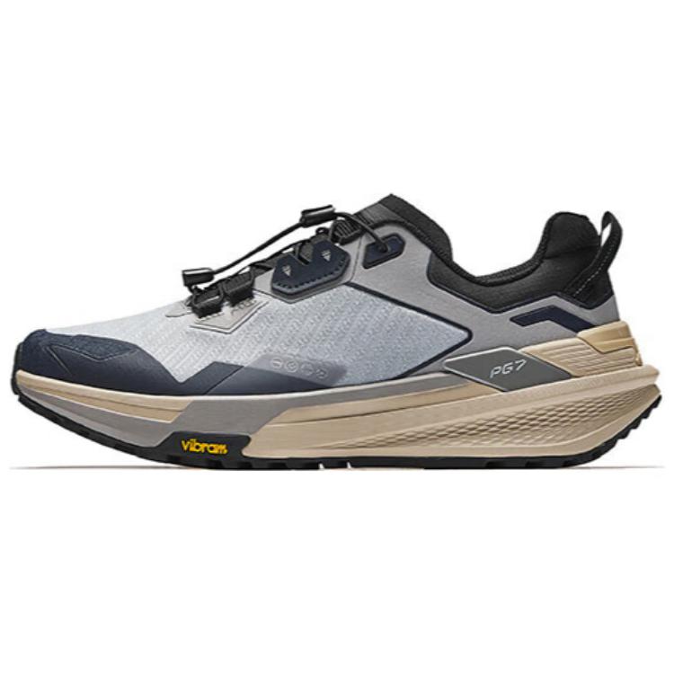 Anta Sky Realm Anti-Slip Wear-Resistant Low-Top Casual Running Shoes Men's Gray Black