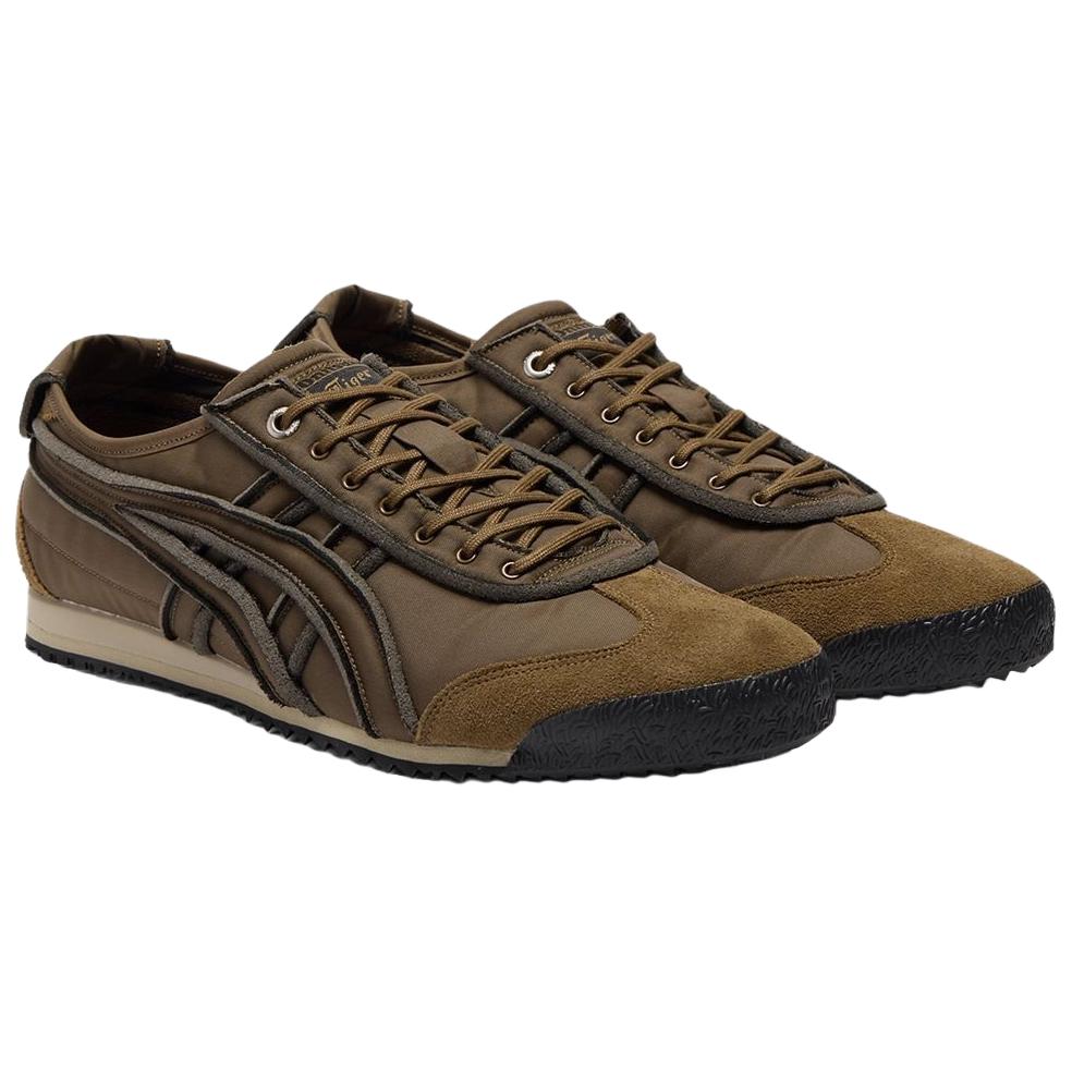 Onitsuka Tiger MEXICO 66 Rubber Running Shoes Unisex Brown купить в интернет-магазине Yoocart с быстрой доставкой по России.