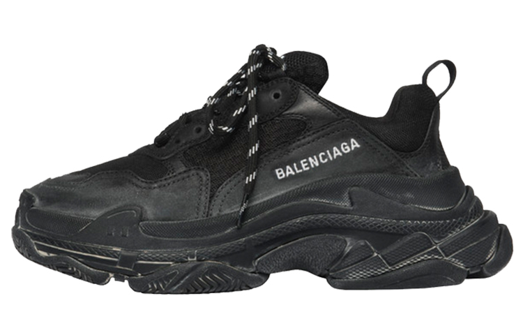 Balenciaga Triple S Black 2019 Women's