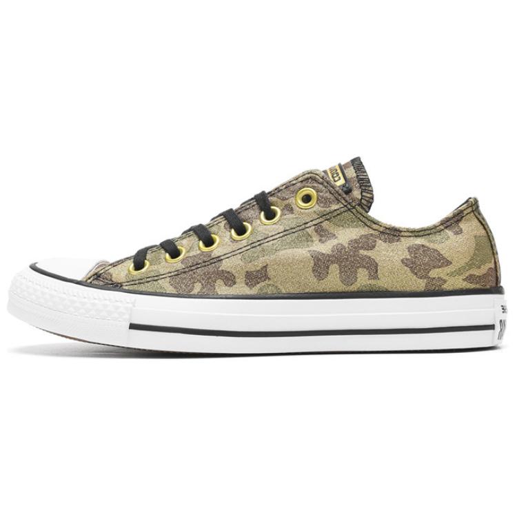 Converse Unisex All Star Ctas Ox Sneakers Gold/Khaki