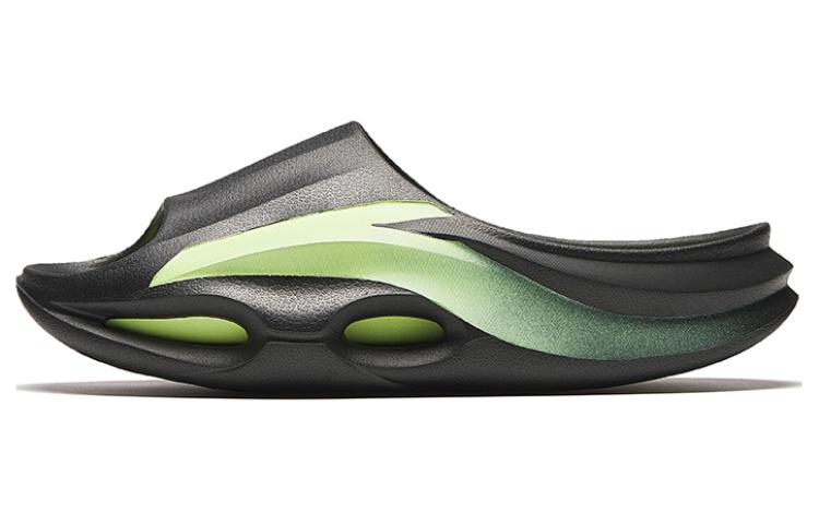 Anta Pool Shadow Slide Slippers Men's Black Green