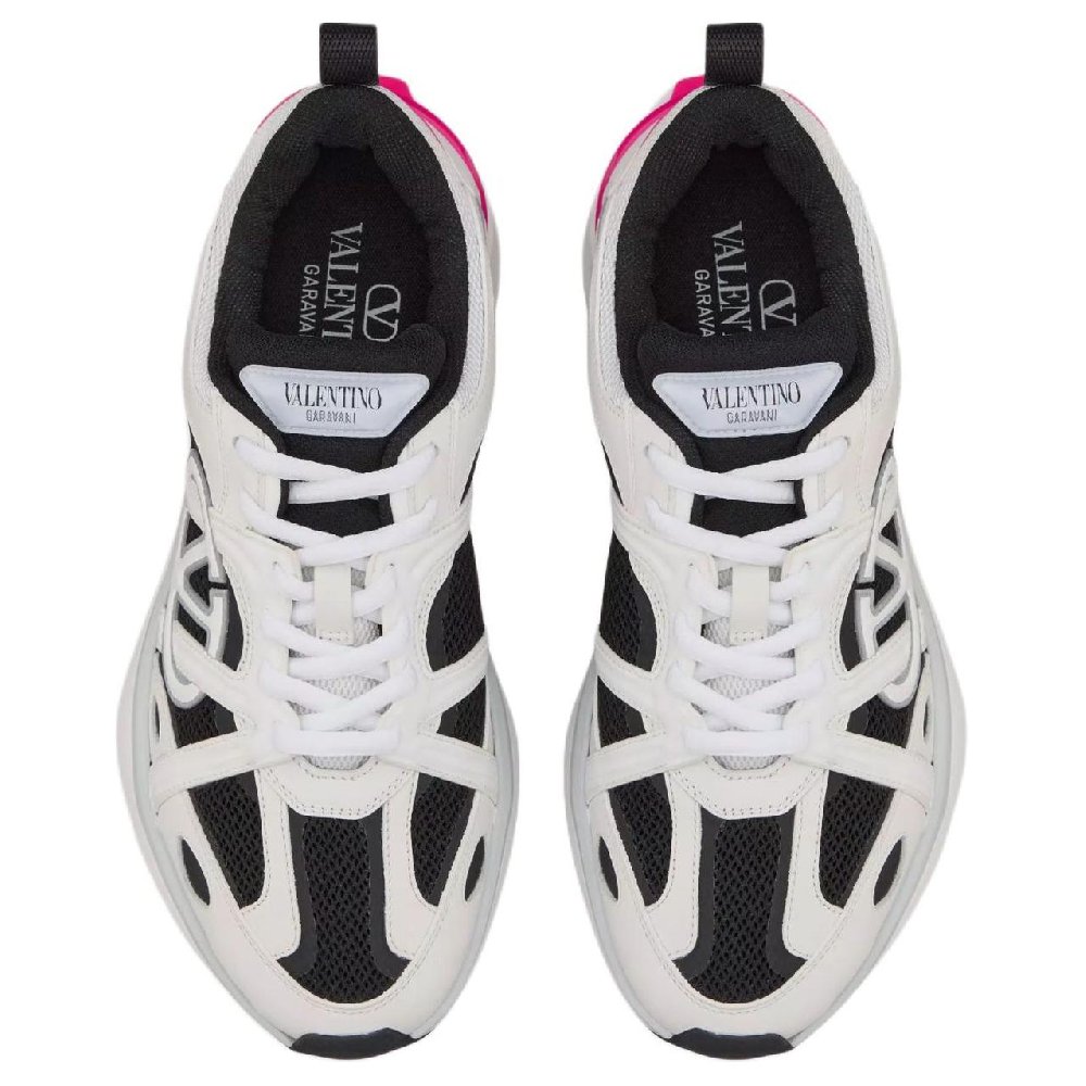Valentino Vlogo GARAVANI Low Top Casual Shoes Women's Black White