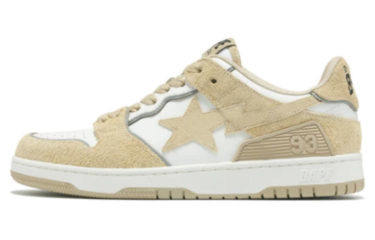 BAPE A BATHING APE Bape SK8 Sta Beige Suede