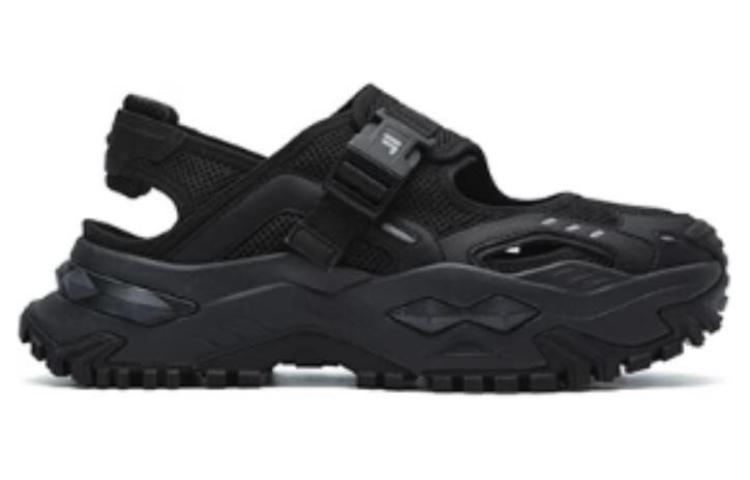 FILA FUSION BIANCO Hard Candy Beach Sandals Women's Black