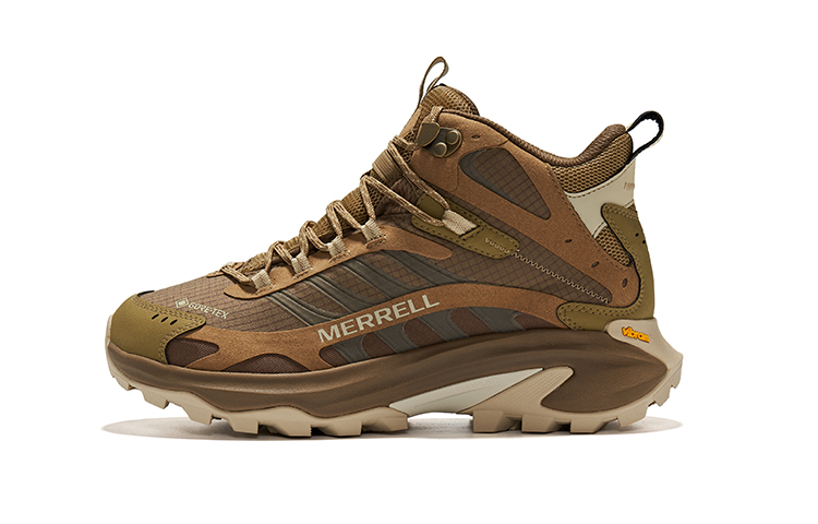 MERRELL Outdoor Shoes Men Mid-Top Brown