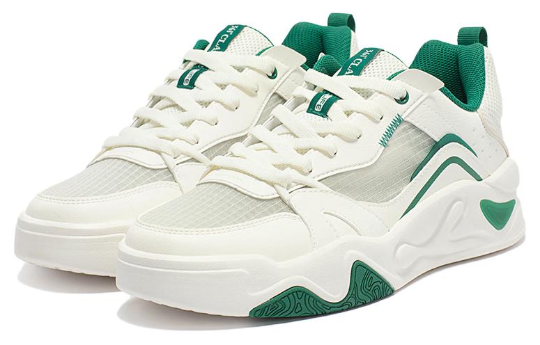 361° Jincheng Cushioning, Wear Resistant Low Top Casual Shoes Men's White Green