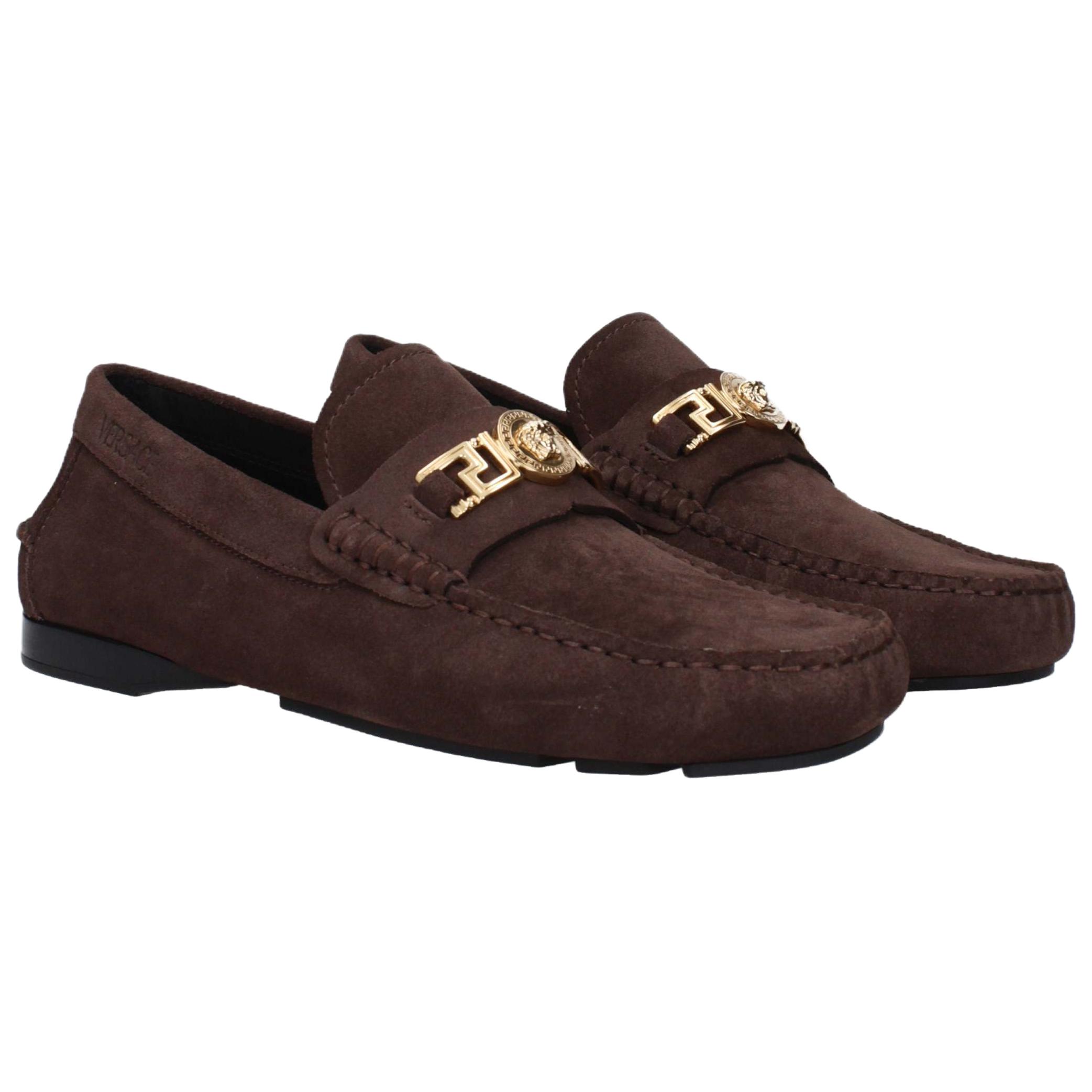 VERSACE Casual Shoes Men's Brown