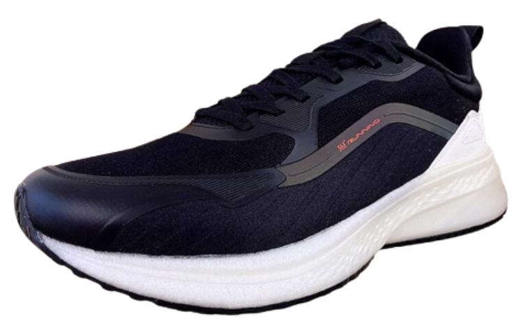 361° Cushioning Slip Resistant Low Top Casual Running Shoes Men's Black