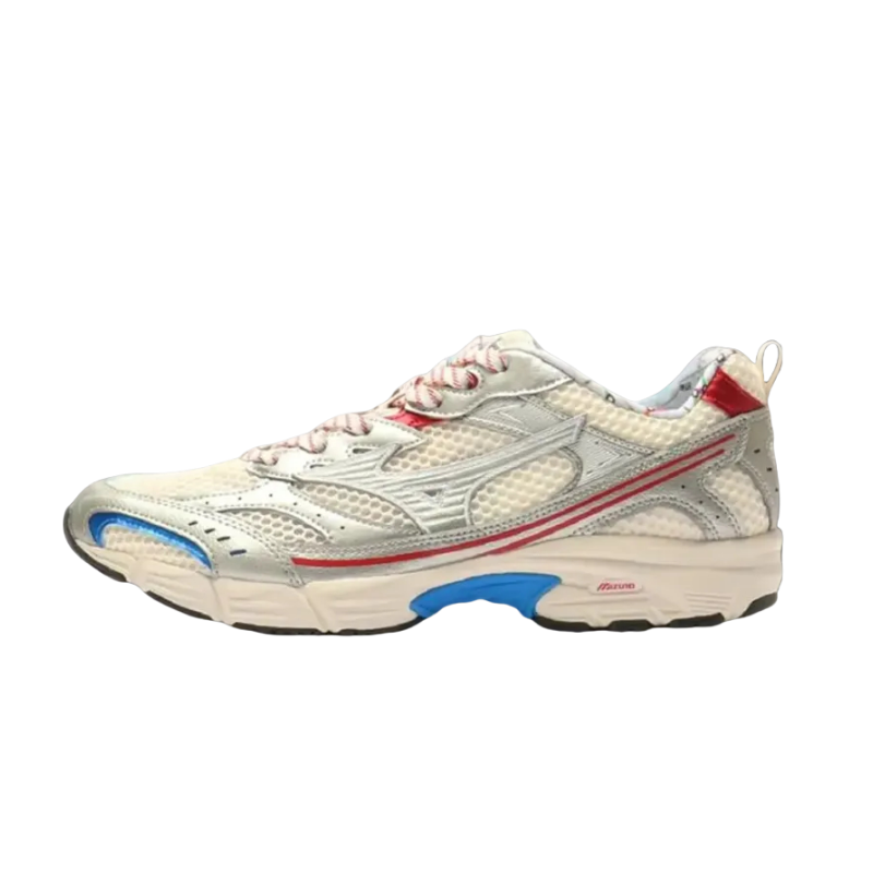 Mizuno MXR Slip Resistant And Breathable Low Top Running Shoes Unisex Ecru