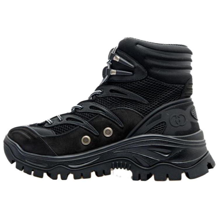 GUCCI Lace Up Boot 'Black'