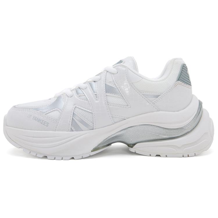 MLB New York Yankees Slip-Resistant Low-Top Casual Shoes Unisex Ecru