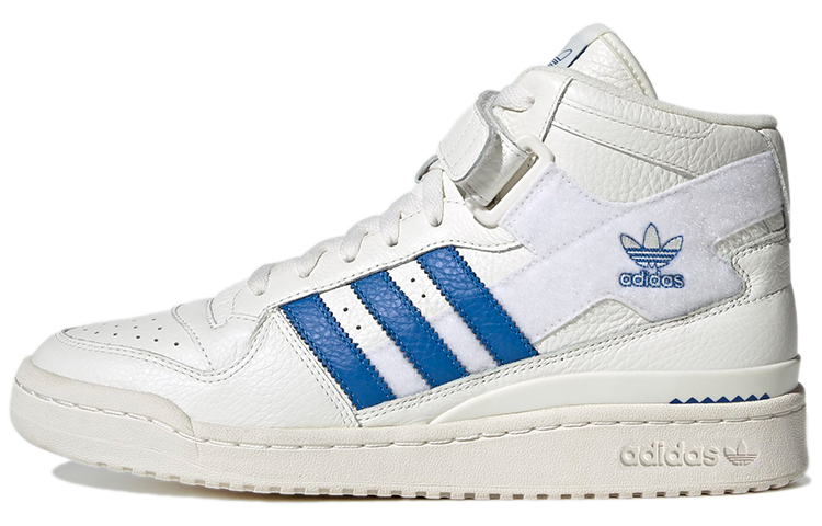 Adidas Originals Forum Mid Off White Blue Bird