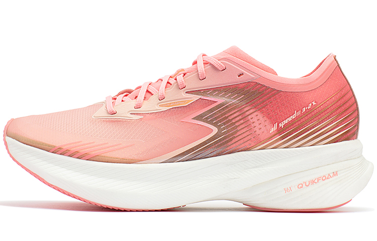 361° Flame ST Cushioned Wear-Resistant Breathable Low-Top Running Shoes Men's Soft Pink купить в интернет-магазине Yoocart с быстрой доставкой по России.