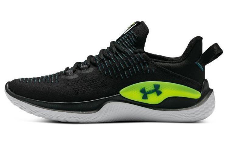 Under Armour UA Dynamic Cushioning Wear-Resistant Low-Top Training Shoes Men's Black