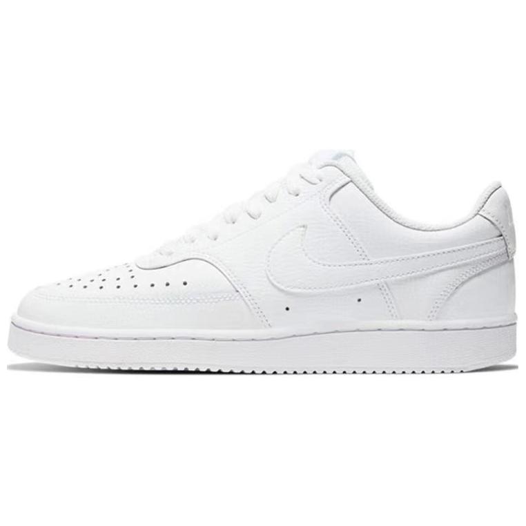 Nike Court Vision Anti-Slip Wear-Resistant Low-Top Skateboard Shoes Unisex Black White Pink купить в интернет-магазине Yoocart с быстрой доставкой по России.