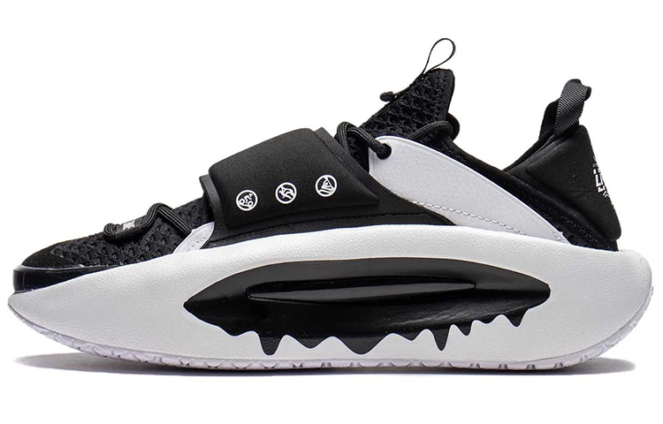 LiNing Casual Shoes Men Low-Top Black/Standard White