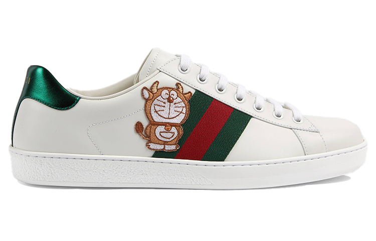 Gucci Doraemon x Gucci Ace 'Ivory Devil Patch'