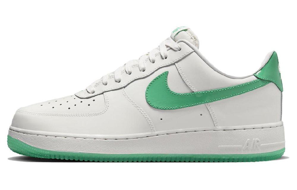 Nike Air Force 1 Low '07 Patent Platinum Tint Stadium Green