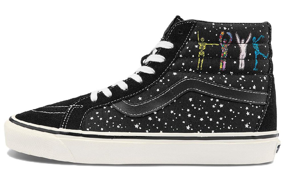 Vans SK8 Hi 38 Dx Skate Shoes Unisex Black