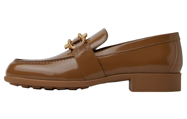 Bottega Veneta Monsieur Loafers Women's Brown