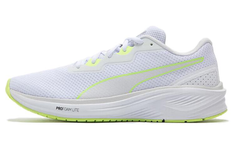 PUMA Running Обувь Низкие Кроссовки Бело-зеленые Унисекс