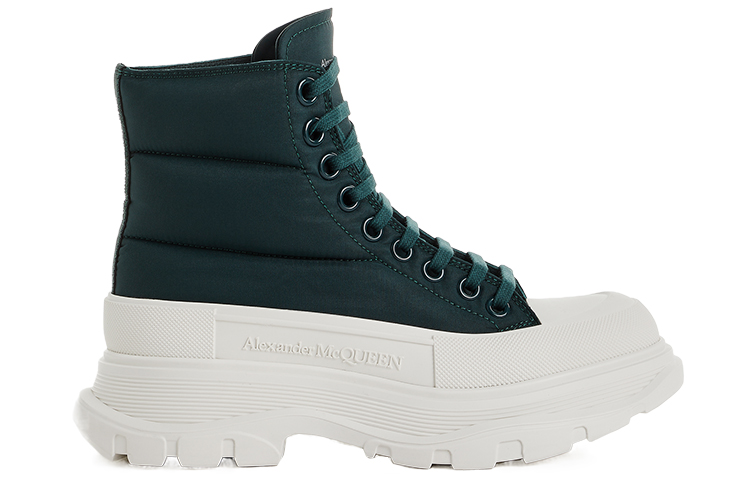 Alexander McQueen Tread Slick Short Casual Shoes Women's White Green