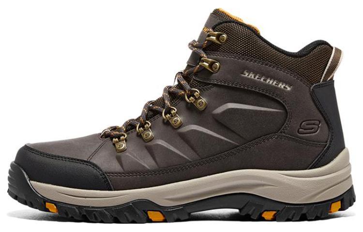 Skechers Relment High Top Outdoor Shoes Men's Chocolate