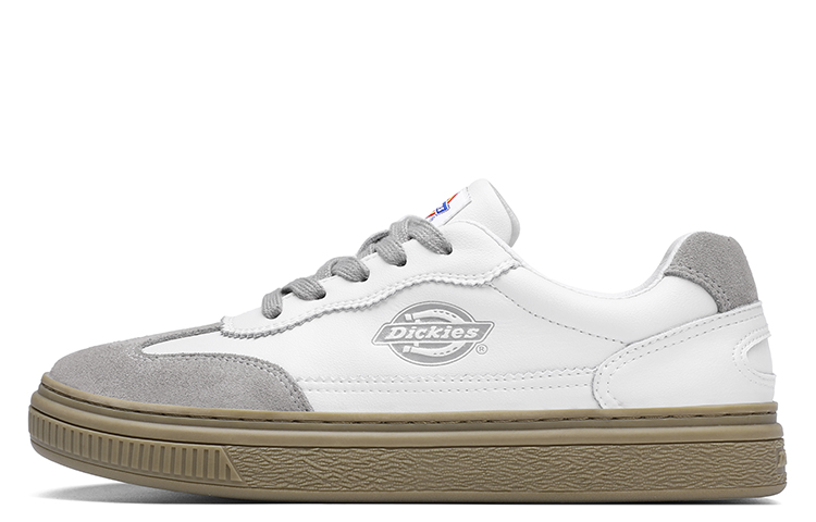 Dickies Patchwork Collection Low-Top Skateboard Shoes Women's Greige
