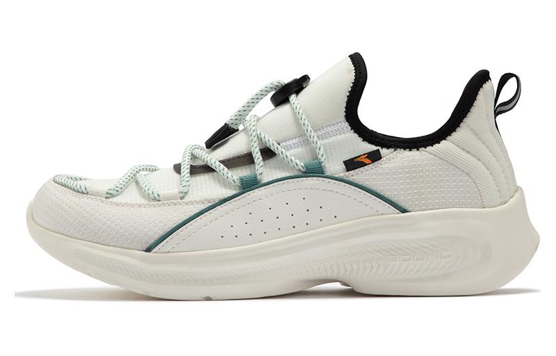 361° Lightweight Low-Top Casual Shoes Men's White Black