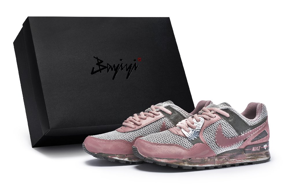 Nike Air Pegasus 89 Low-Top Casual Running Shoes Men's Gray Pink