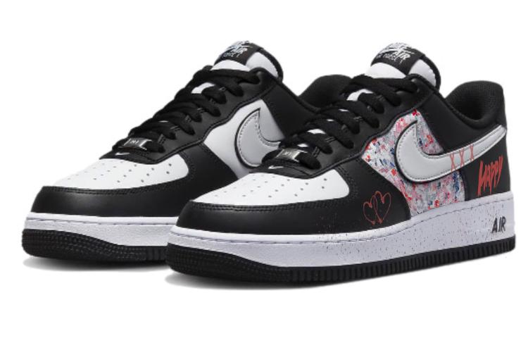 Nike Air Force 1 Low-Top Skateboard Shoes Unisex White Black купить в интернет-магазине Yoocart с быстрой доставкой по России.