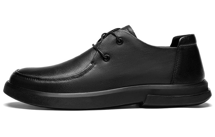 Jeep Dress Shoes Men Low-Top Black