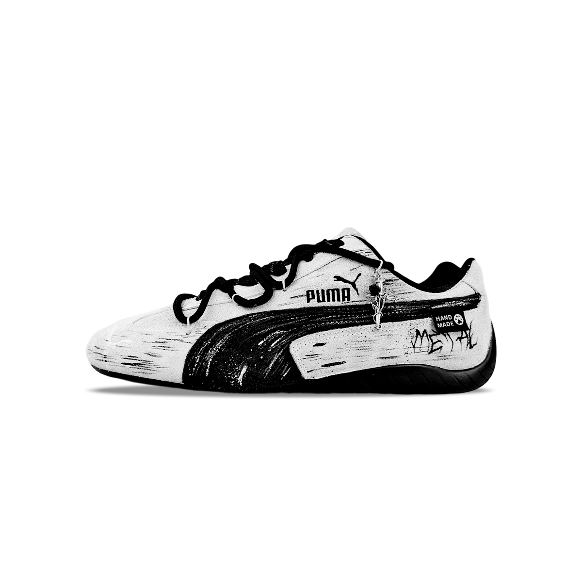 PUMA Speedcat Collection Low top Casual Shoes Unisex White Black купить в интернет-магазине Yoocart с быстрой доставкой по России.