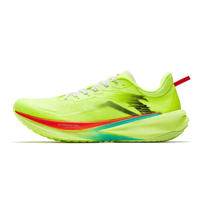 Anta Cushioning, Wear Resistant Low Top Casual Running Shoes Men's Green