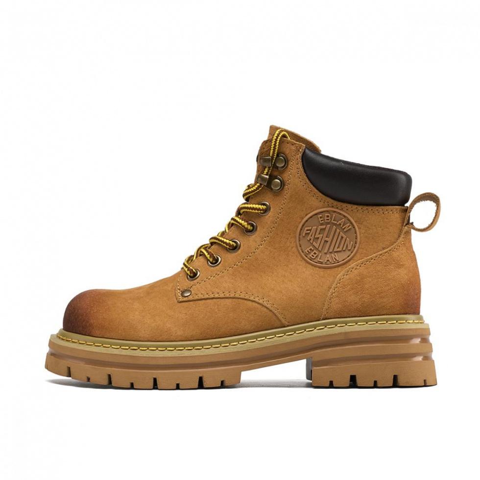 EBLAN Short Martin Boot Unisex Yellow