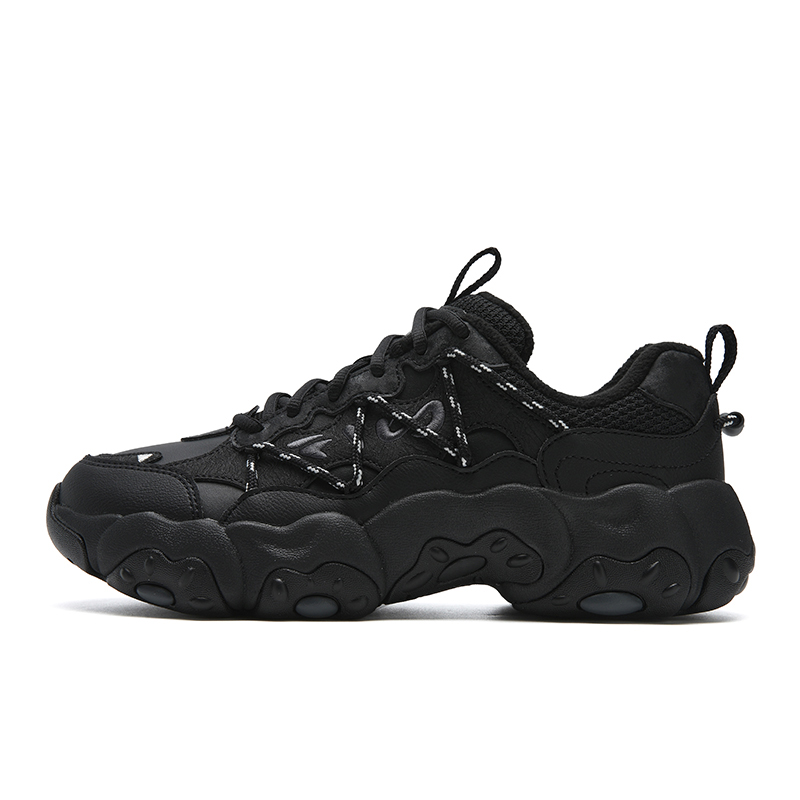 FILA FLUID 6 Abrasion Resistant Lightweight Thermal Low top Casual Shoes Women's Black