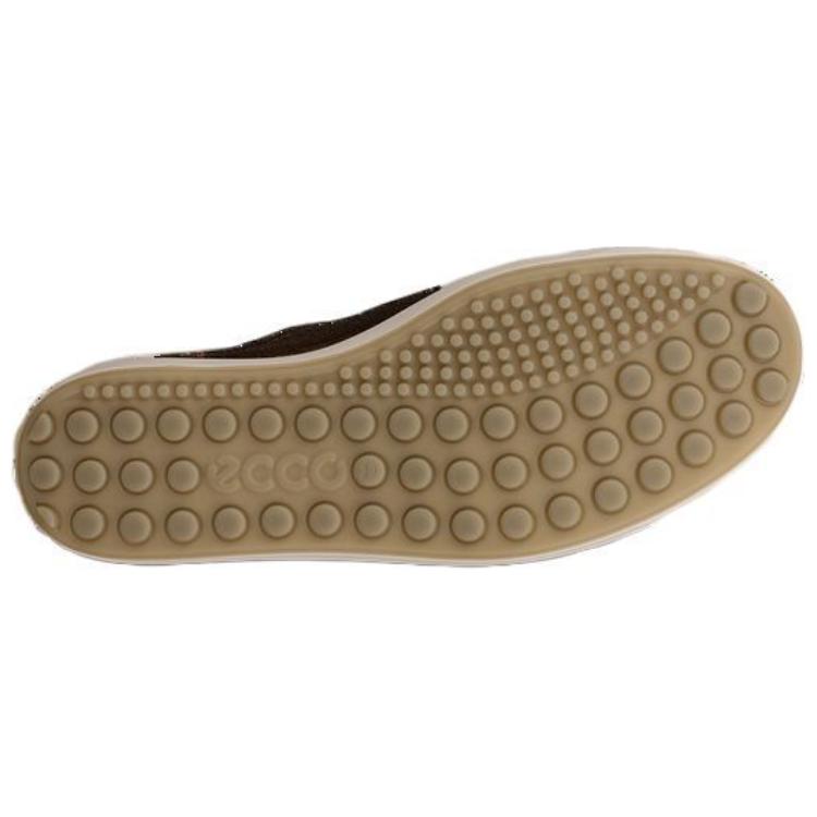 Ecco Low Top Skateboard Shoes Women's Bronze