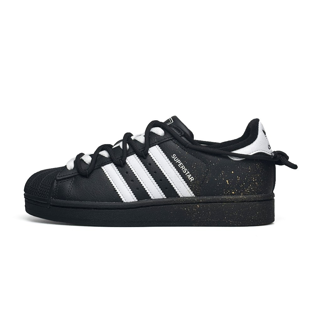 Adidas Originals Superstar 2 Low Top Skateboard Shoes Unisex Black White