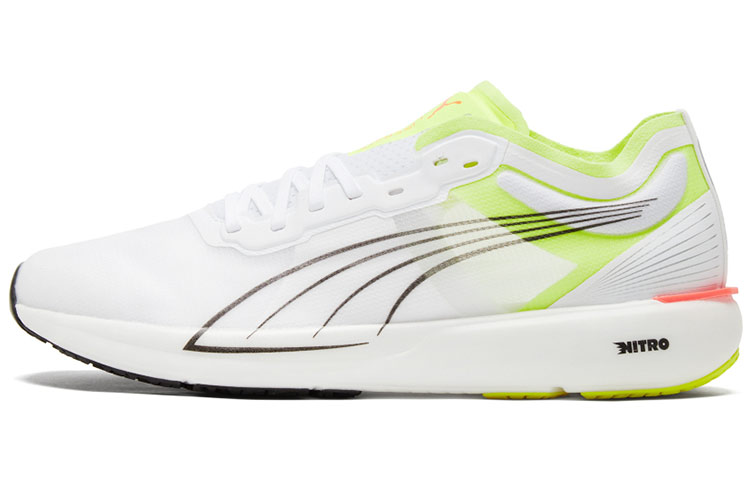 PUMA Liberate Nitro 'White Yellow Alert'