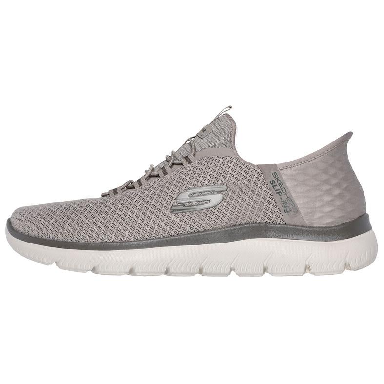 Skechers Summits Non slip Lightweight Low Top Casual Shoes Men's Taupe