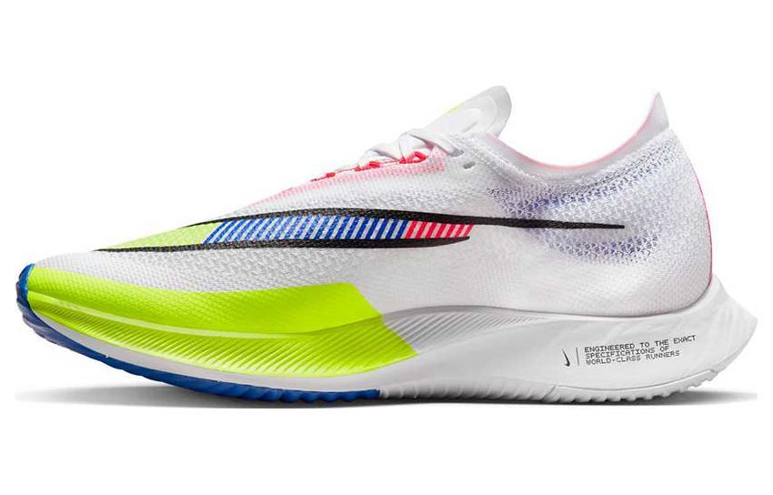 Nike ZoomX Streakfly Premium White Volt Racer Blue