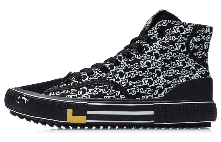 Li Ning Classic Canvas Hi X Disney 'Black White'
