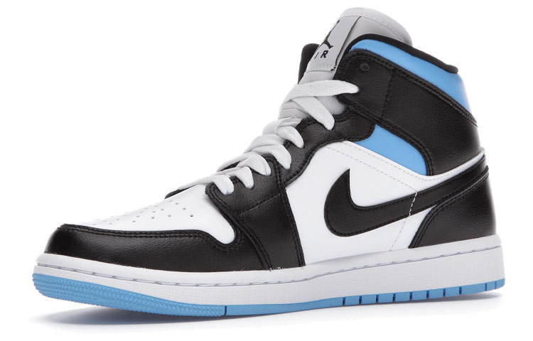 Air Jordan 1 Mid 'University Blue Black White' Women's купить в интернет-магазине Yoocart с быстрой доставкой по России.