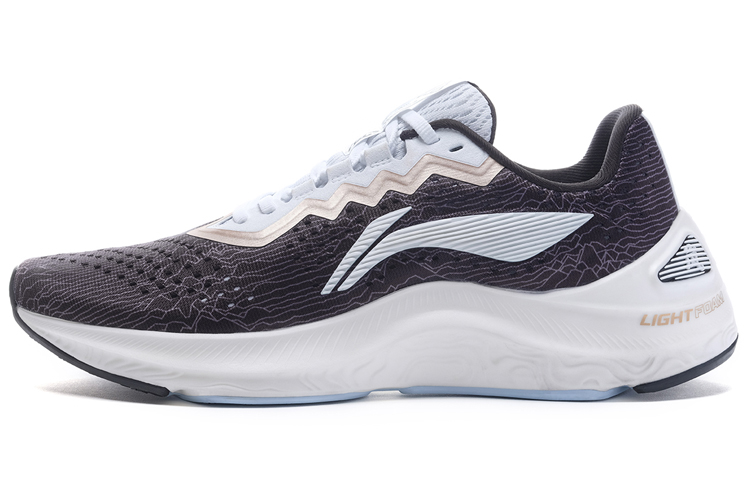 LiNing Arashi Low-Top Running Shoes Men's Black White