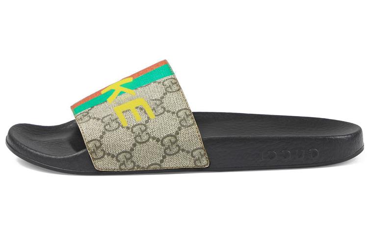 GUCCI Fake Not Print Sandals Women's