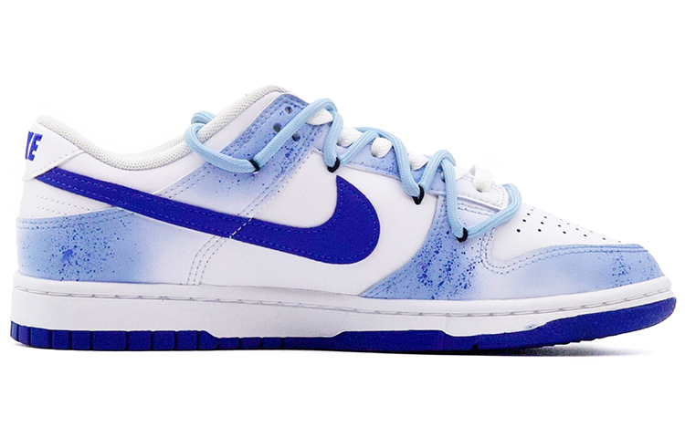 Nike Dunk Slip-Resistant Cushioning Wear-Resistant Low-Top Skateboard Shoes Men's Blue White купить в интернет-магазине Yoocart с быстрой доставкой по России.