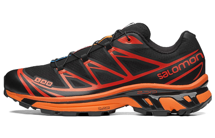 SALOMON XT 6 'Black Red Orange'