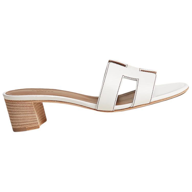 HERMES Oasis Stylish Sandal 5cm Women's White купить в интернет-магазине Yoocart с быстрой доставкой по России.
